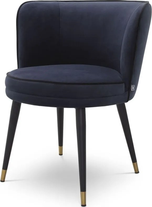 Scaun design LUX Grenada, savona albastru 115883 HZ