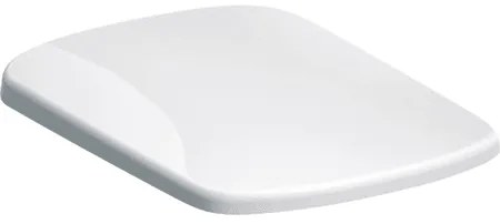Capac WC din duroplast, Geberit Selnova 500.334.01.1, alb, inchidere lenta, 355 x 450 mm