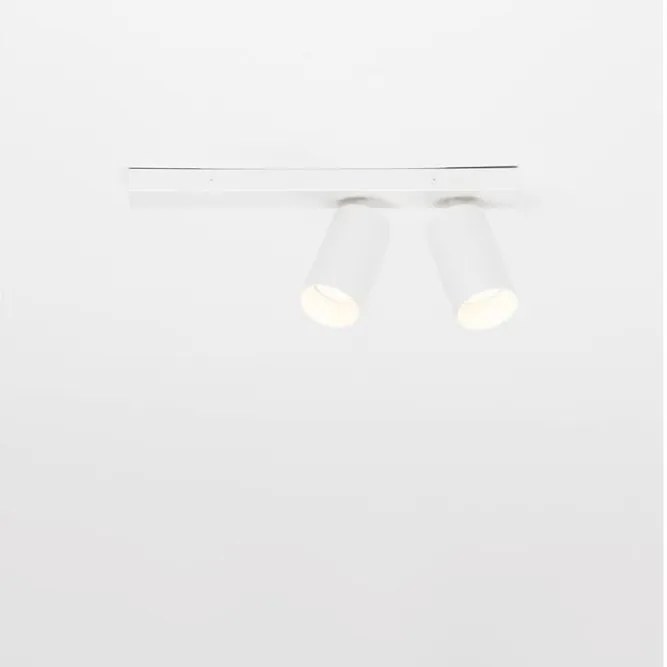 Plafoniera cu 2 spoturi GU10 ZELOS alb