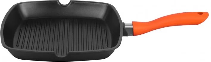 Tigaie Grill Pal Premium Orange, strat antiaderent DuPont, 28 cm