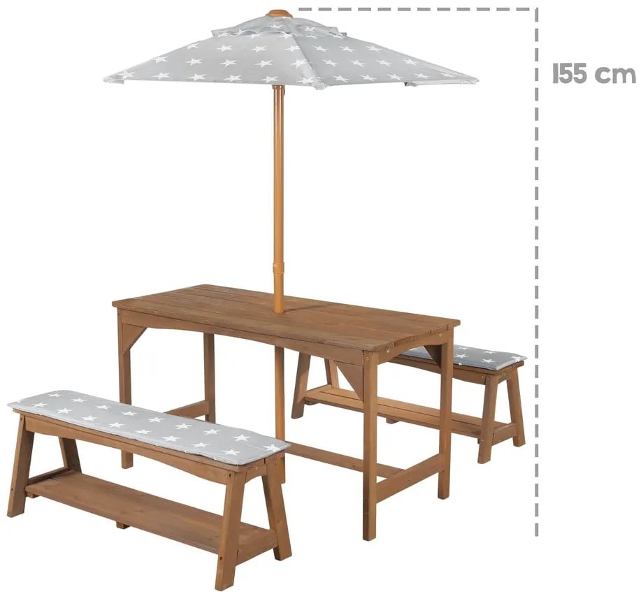 Set de grădină pentru copii 4 buc. Outdoor + – Roba