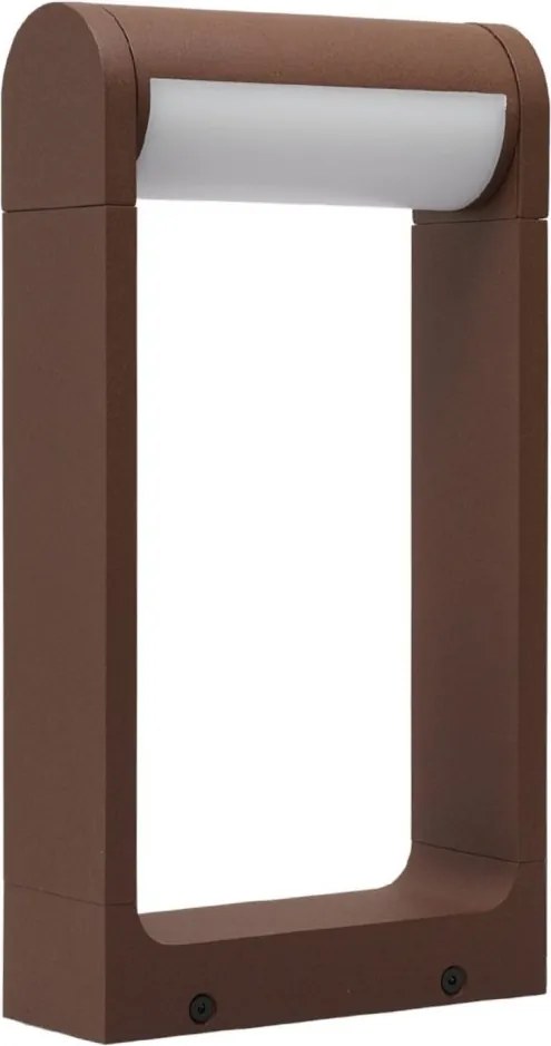 Stalp LED iluminat exterior IP65 FRAME 30 4000K CORTEN