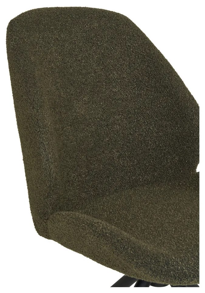 Monte Carlo scaun pivotant de luat masa ecobleather verde