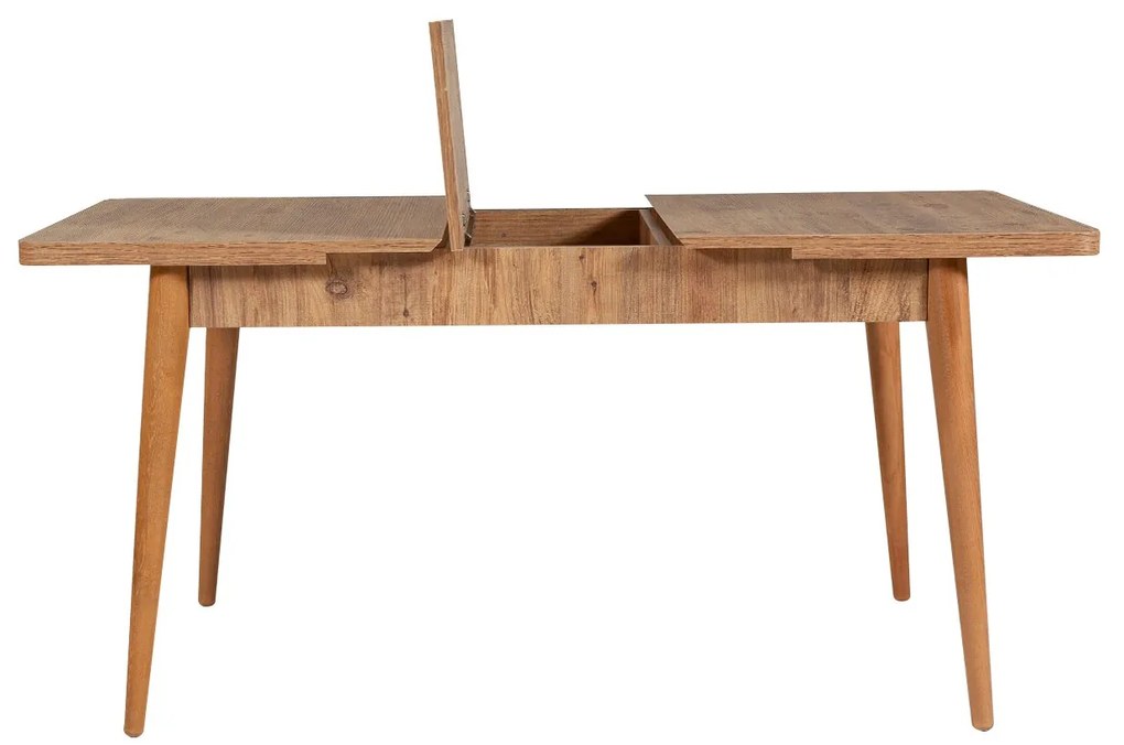 Set mobilier sufragerie Vlasta 2 (pin atlantic + bej) (pentru 6 persoane). 1073078