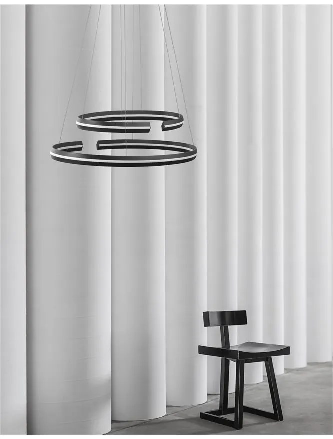 Lustra LED ajustabila design modern circular TORRENTE 55W NVL-9392011