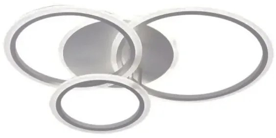 Lustră LED dimabilă aplicată LED/40W/230V alb + telecomandă