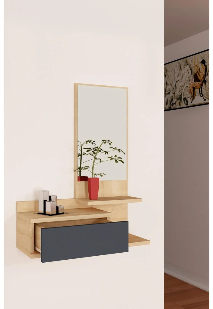 Mobilier hol Totutu 1 (stejar + antracit). 1093871