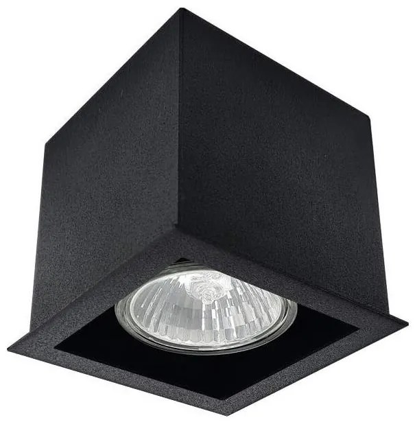 Brosline 1078 - Spot CAGE 1xGU10/10W/230V, negru