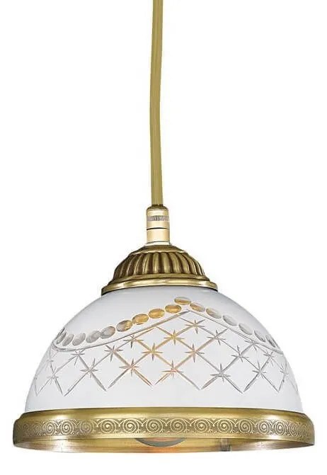 Pendul clasic design italian din alama, sticla 7002 RA-L. 7002/16