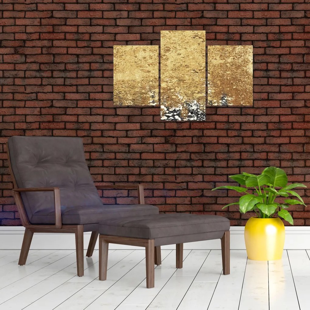 Tablou - Structura de aur N⁰3 (90x60 cm)