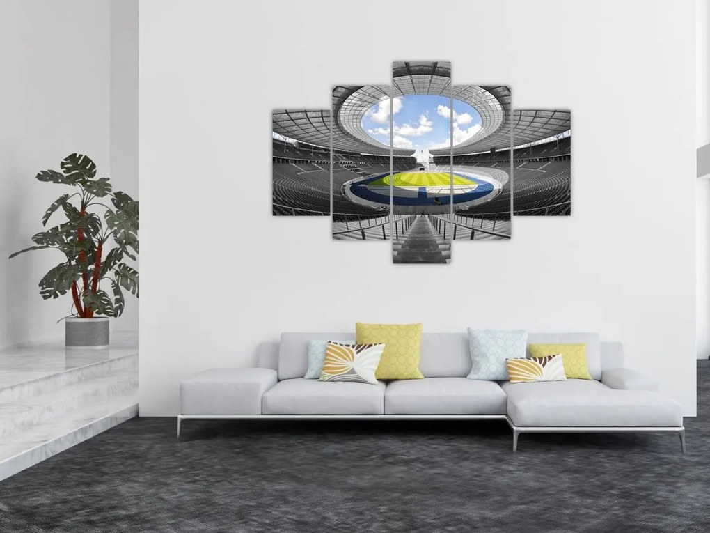 Tablou - stadionul de fodbal (150x105 cm)
