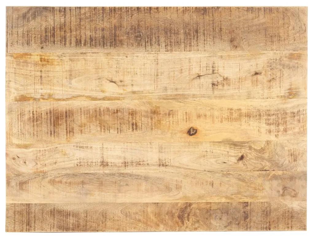 286012 vidaXL Blat de masă, 90 x 60 cm, lemn masiv de mango, 15-16 mm