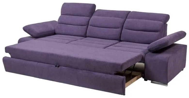 Canapea extensibila cu 3 locuri Junona Pink