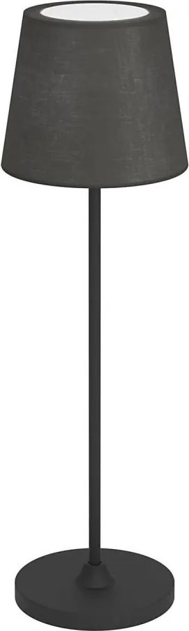 Eglo 75938 - Lampă de birou LED reîncărcabilă și reglabilă LEONERO LED/3,8W/5V 2000 mAh, neagră