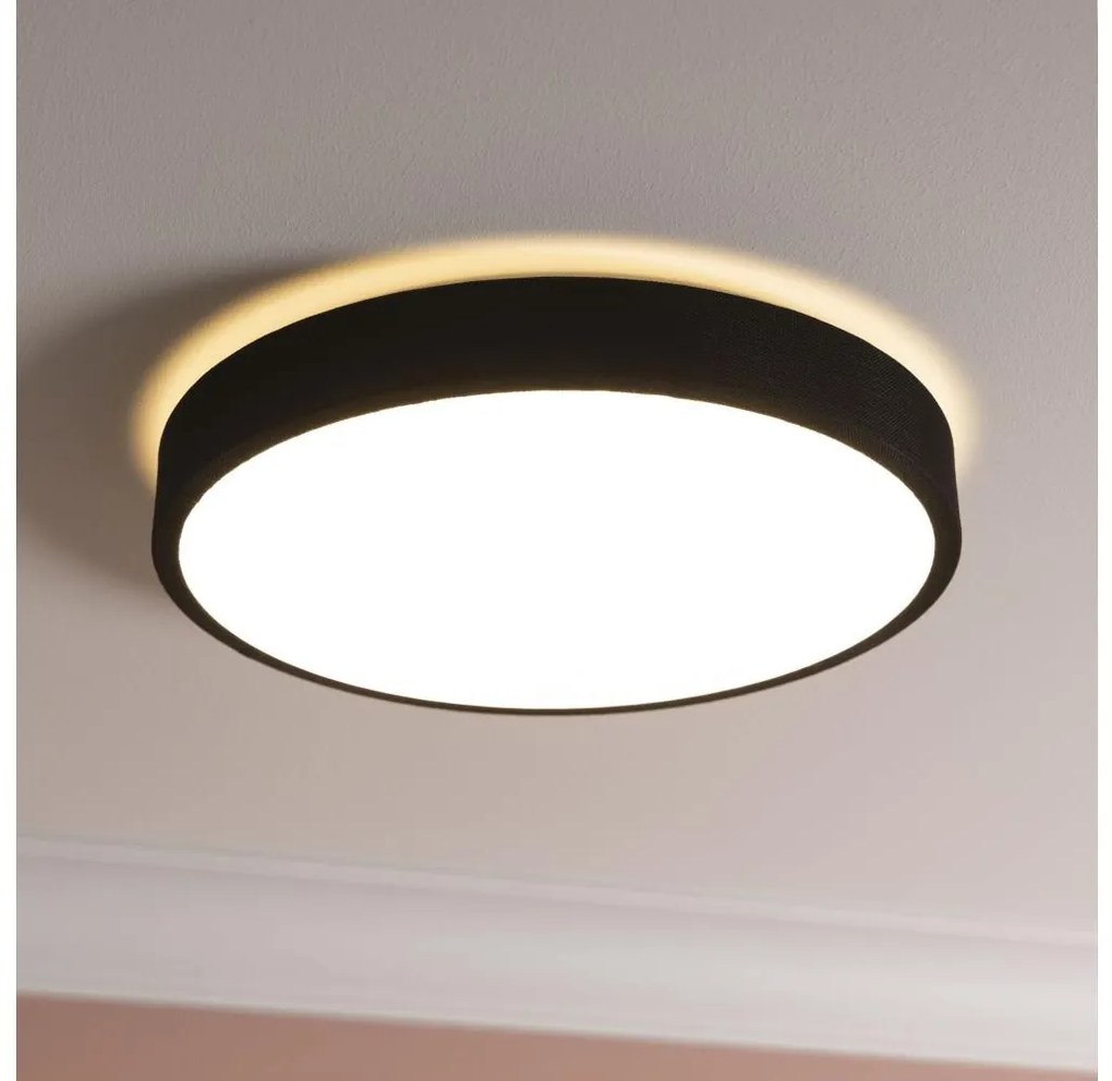 Plafonieră LED dimabilă Brilliant FILIZ LED/24W/230V d. 38,5 cm negru