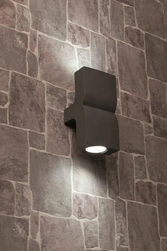 Aplica de perete exterior 2L IP44 Klamp 74408