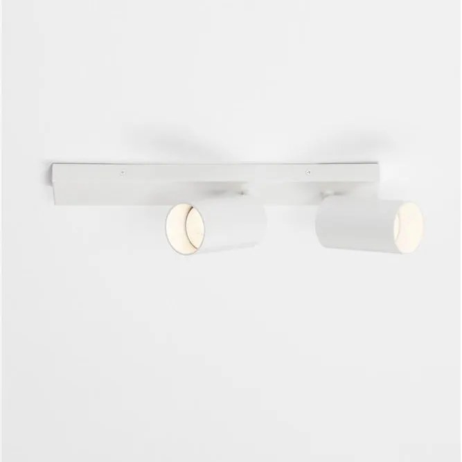 Plafoniera cu 2 spoturi GU10 ZELOS alb