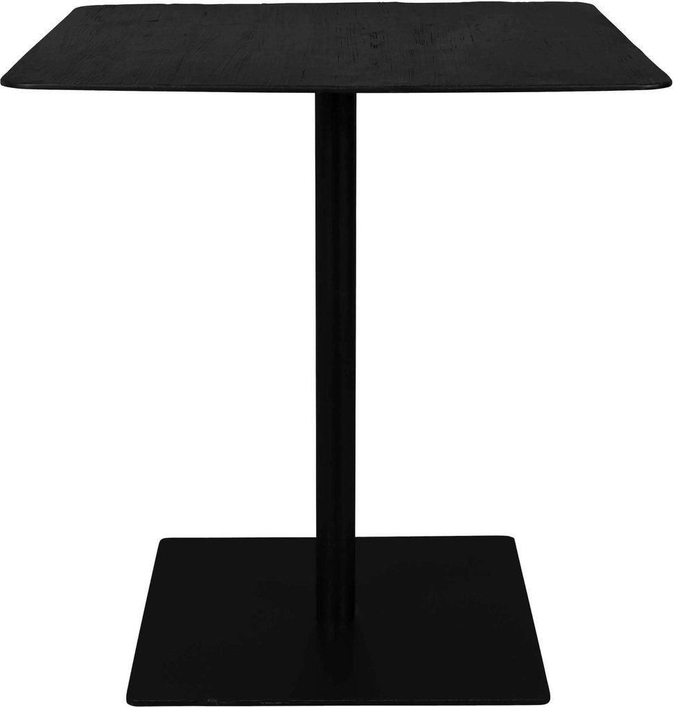 Masa bistro patrata neagra Bistro Table Braza Square Black 70x70cm
