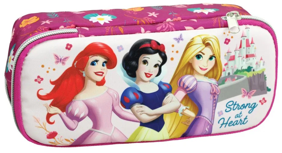 Prințesele Disney Strong Penar cu 2 compartimente 26 cm