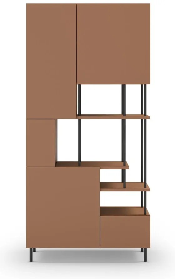 Bibliotecă cărămizie 84x175 cm Perla – Marckeric