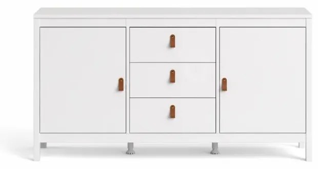 Tvilum Bufet alb cu 3 sertare SALOMO