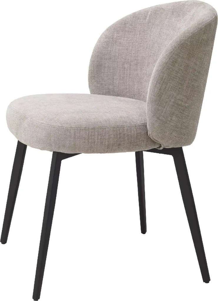 Set de 2 scaune design LUX Lloyd, Sisley gri