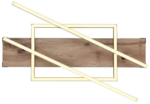 Globo 67299D3 - Plafonieră LED COLLI LED/40W/230V bej/negru