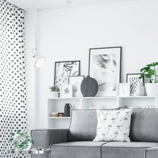 Lustr IRMA pe cablu 1xE14/28W/230V alb