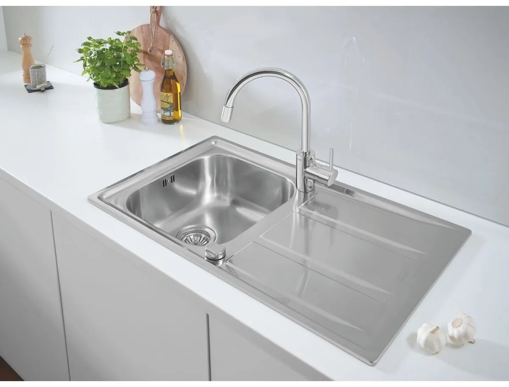 Grohe Concetto baterie bucatarie pe picior StarLight Chrome 32663003