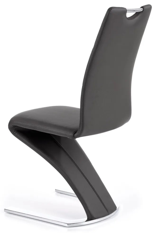 Scaun K188 piele ecologica negru