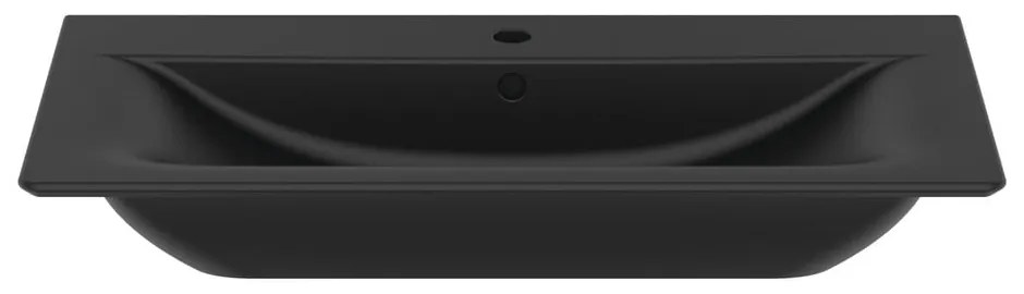 Chiuvetă negru-mat din ceramică 84x46 cm Silk Black – Ideal Standard