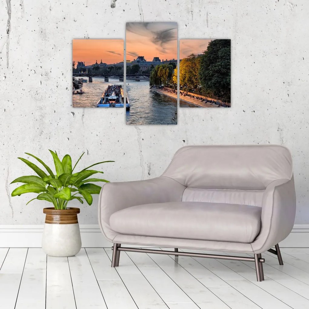 Tablou - gondole italiene (90x60 cm)