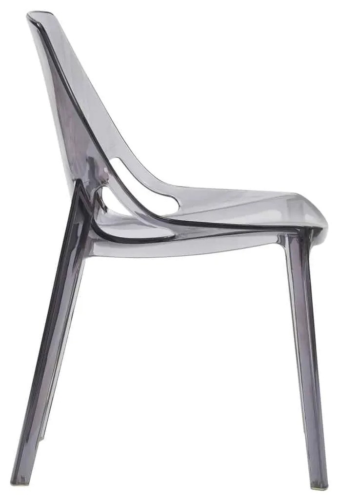 Scaun BOSTON polipropilena Fume - FUME