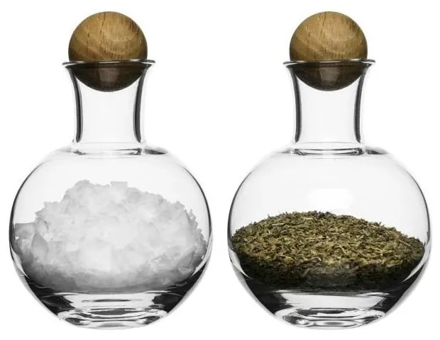 Set solniță și piperniță Oval – Sagaform