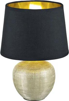 Trio LUXOR R50621079 Veioze, Lampi de masă auriu ceramică excl. 1 x E14, max. 40W IP20