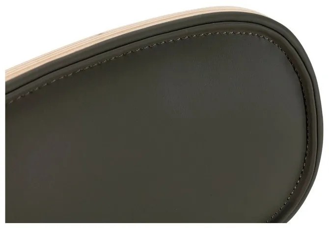 Scaune de bar verde-închis 2 buc. tapițate (înălțime șezut 65,5 cm) Saula – Marckeric