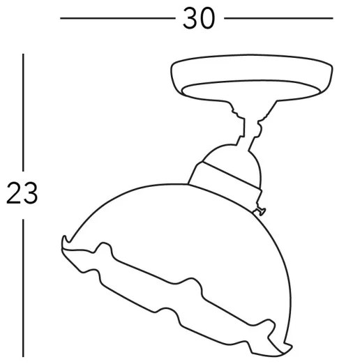 Spot Kolarz 731.10.21 NONNA 1xE27/75W/230V verde