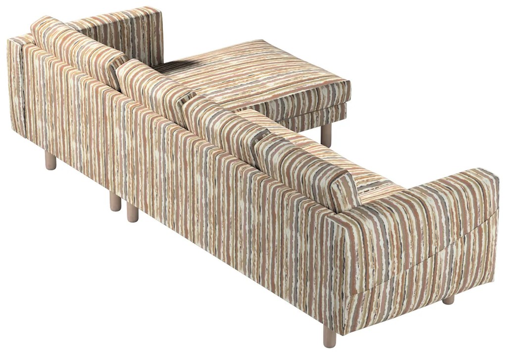 Husă pentru canapeaua Norsborg cu 4 locuri și șezlong Norsborg