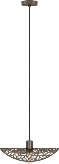 Eglo 44124 - Pendul pe cablu SWABY, 1xE27/60W/230V, Ø 40 cm, bronz