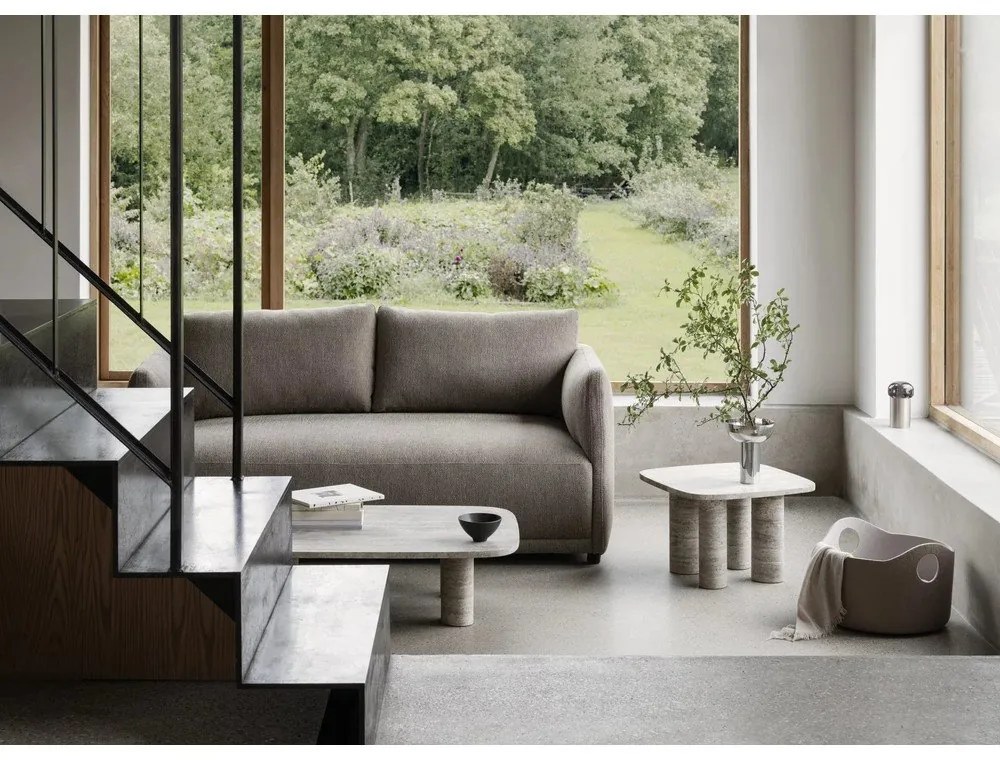 Măsuță auxiliară din piatră 52x52 cm Volos – Blomus