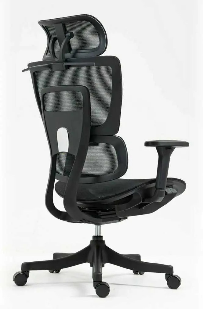 Scaun de birou Caricia, negru