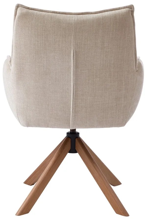 Set de scaune de sufragerie crem 2 buc. tapițat Marilla – Unique Furniture