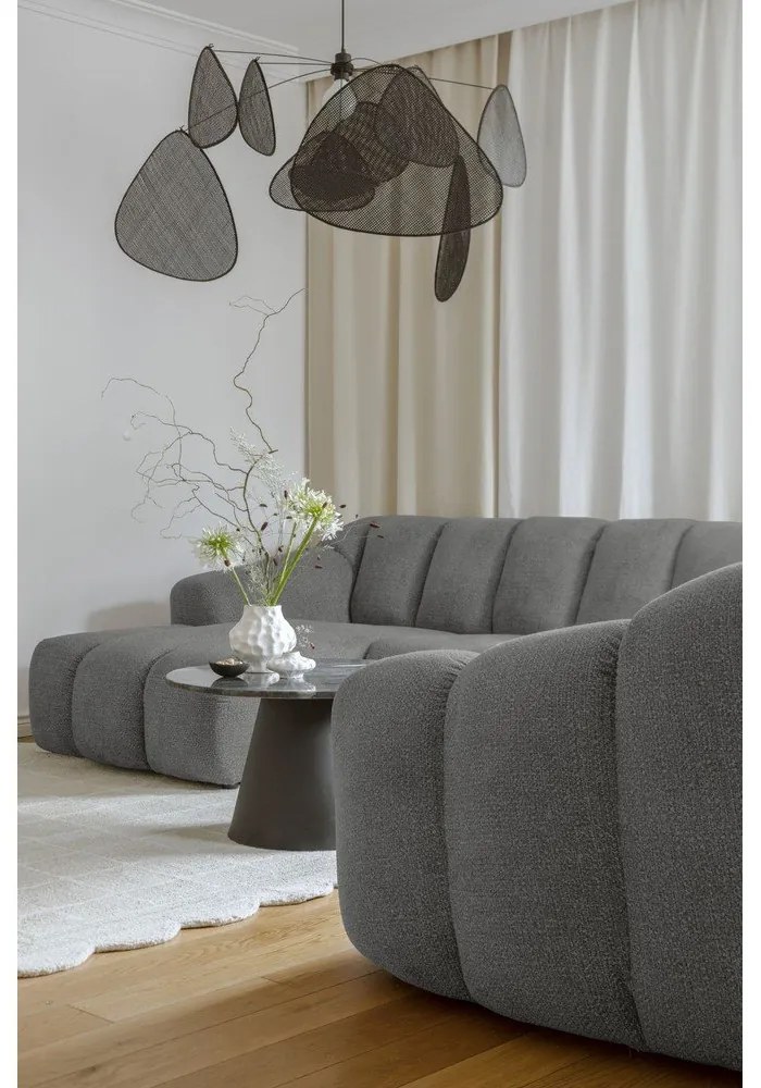 Colțar gri (cu colț pe partea dreaptă/în formă de "U") Shell – Miuform