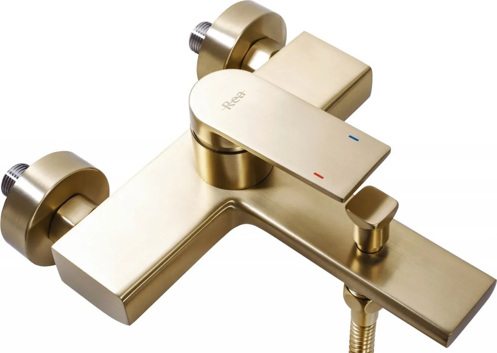Baterie pentru cadă REA Verso Brush Gold