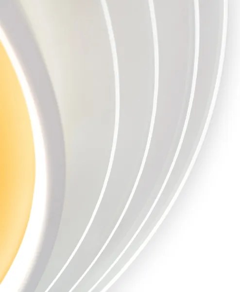 Brilagi -LED Plafonieră pentru copii STARSHIP LED/64W/230V 3000/4500/6000K galbenă