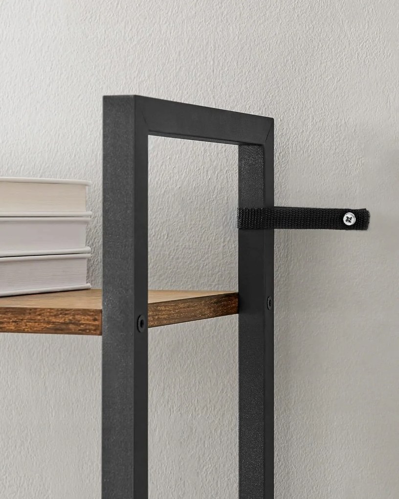 Biblioteca TAYLOR 6 polite 186x60cm, rustic maro