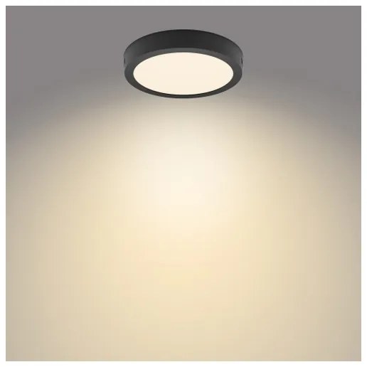 Plafonieră LED MAGNEOS LED/12W/230V 2700K neagră Philips