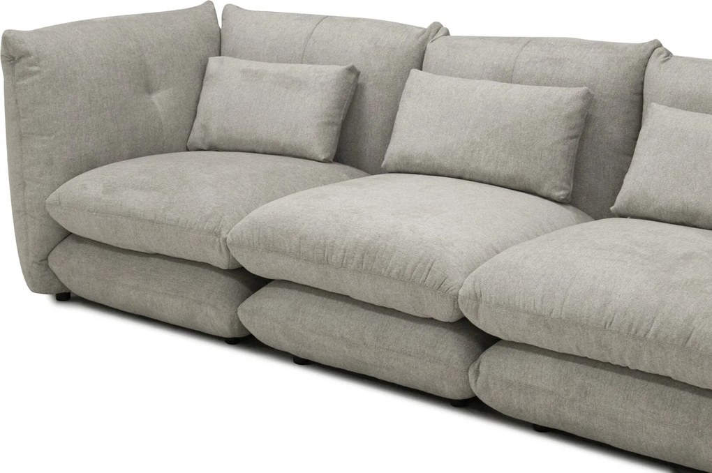 Canapea dumonde cu sezut confortabil din spuma high-density Vincenzo 372x110 cm