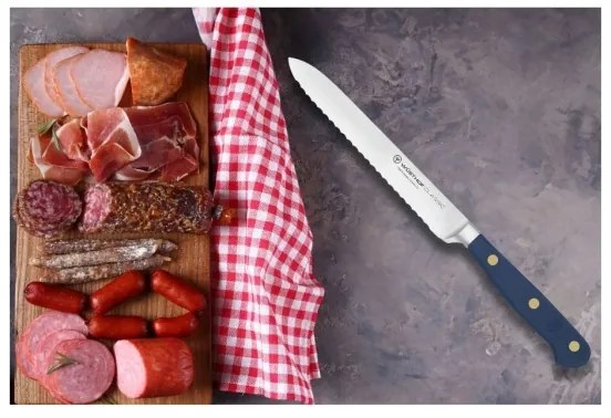 Cuțit de bucătărie Wüsthof CLASSIC COLOUR 14 cm albastru