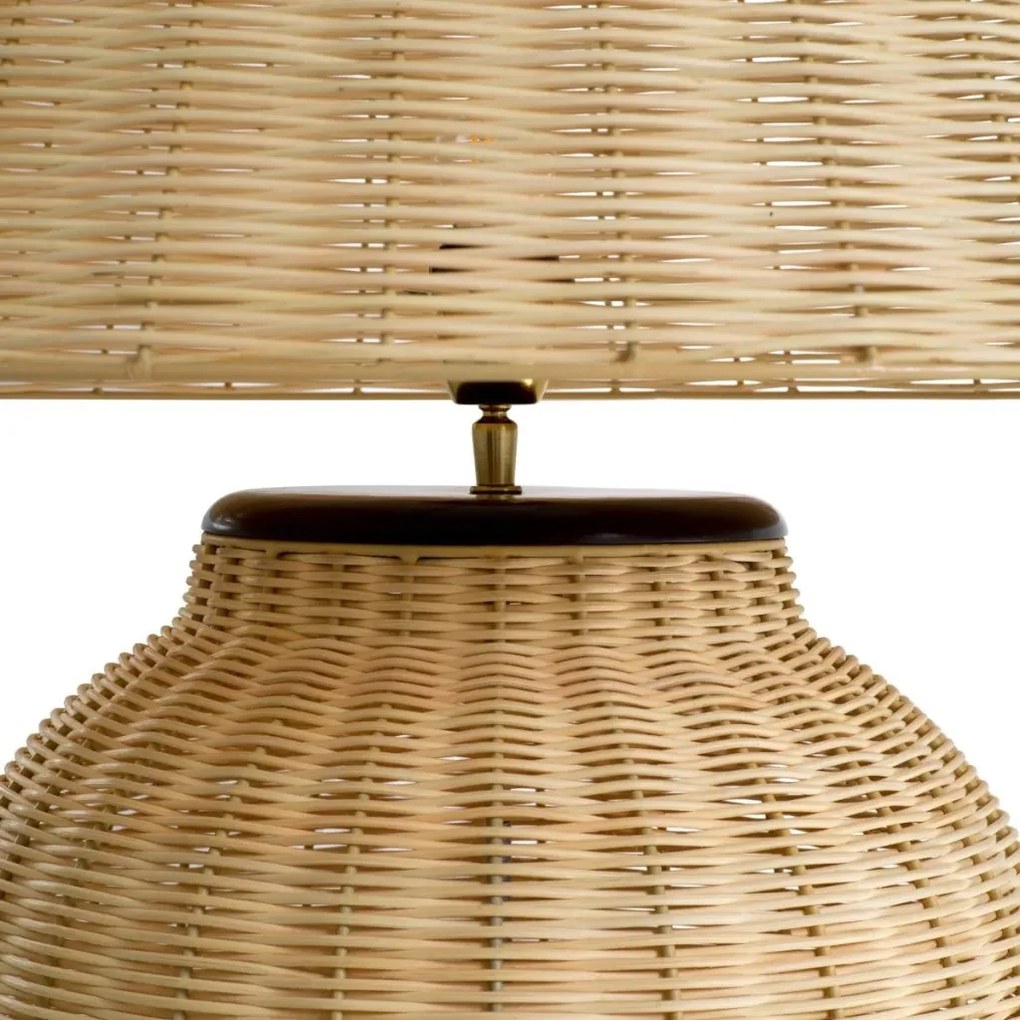 Veioza, Lampa de masa LUX din ratan Dupoint